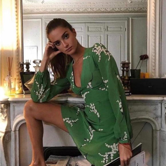 Realisation Par the Kate Dress Summer Loving Green size M - Picture 3 of 15